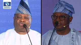 Osun Debate: Adeleke Tackles Oyetola On State Helicopter, Use Of Amotekun