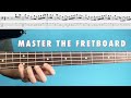 Fretboard Mapping in G Major | BASS ETUDES vol. 9