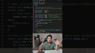 Learning C, how hackers change terminal color #cybersecurity #cprogramming #mrrobot #hacking