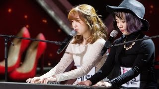 Woo Ye Rin & Ahn Ye Eun - The Red Shoes 우예린 & 안예은 - 분홍신《KPOP STAR 5》K팝스타5 EP11 Resimi