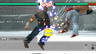 HEIHACHI COMBOS PSP TEKKEN 6 PPSSPP screenshot 4