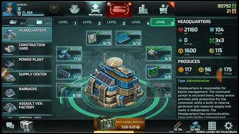 Art of war 3 avatar confederation important units and building upgrading