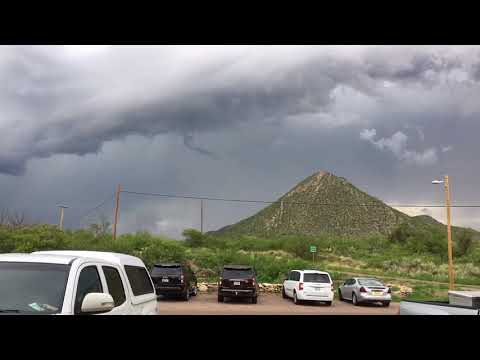 Time Lapse Thunderstorm. Portal, AZ 8.2.17