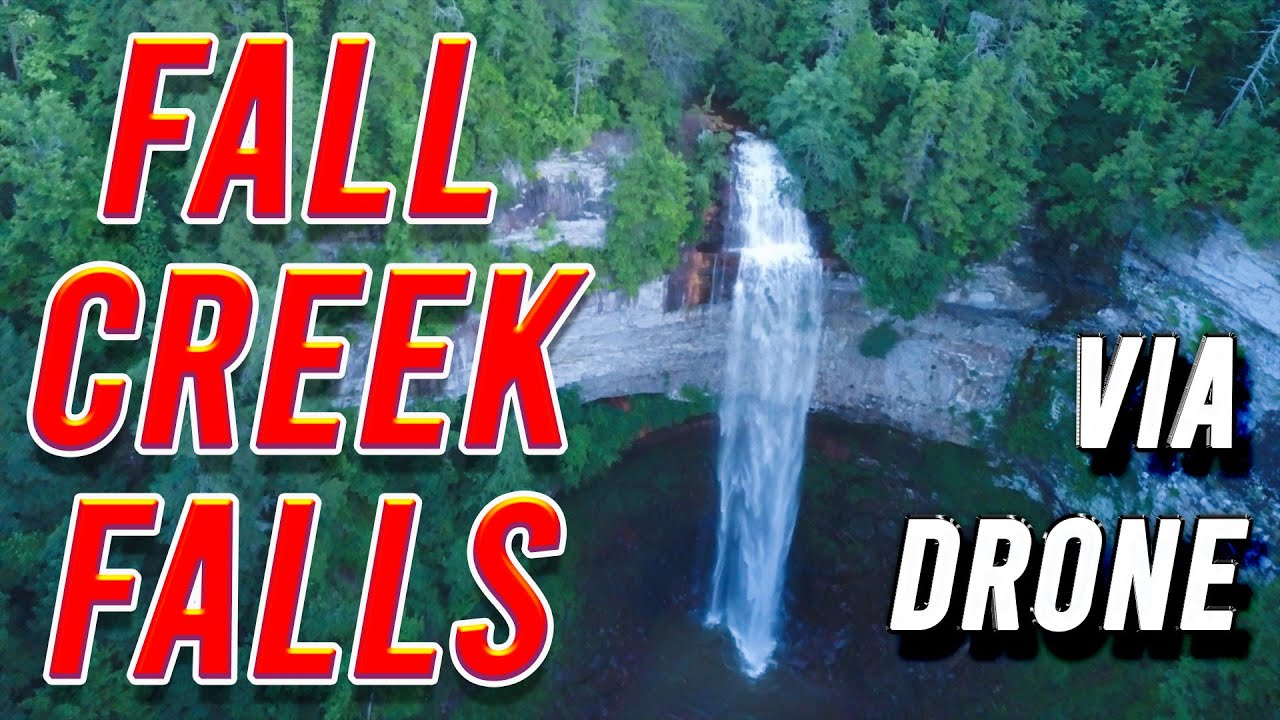 Fall Creek Falls Via Drone - YouTube