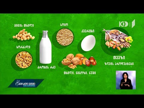 კვებითი ალერგიის თავიდან ასაცილებლად