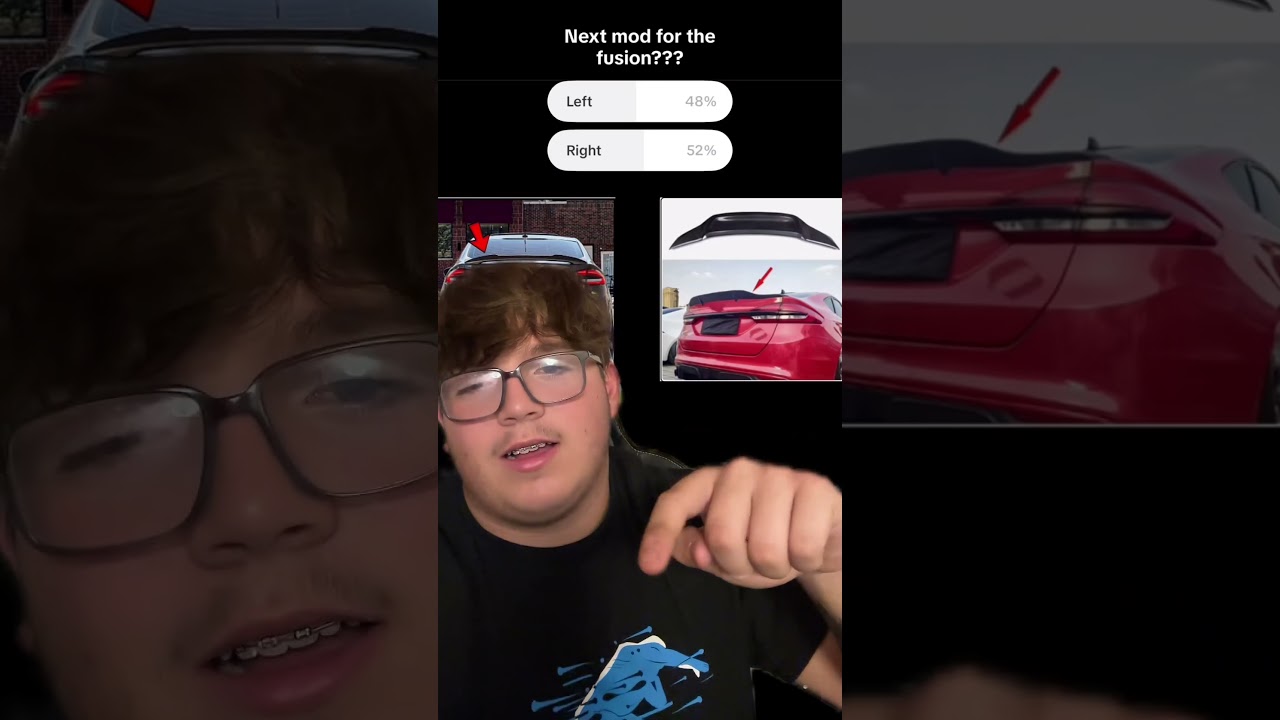 New spoiler coming in hot for the Fusion—clean look, big vibes! 