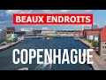 Voyage à Copenhague, Danemark | Tourisme, vacances, lieux, visites | Drone 4k vidéo | Copenhague