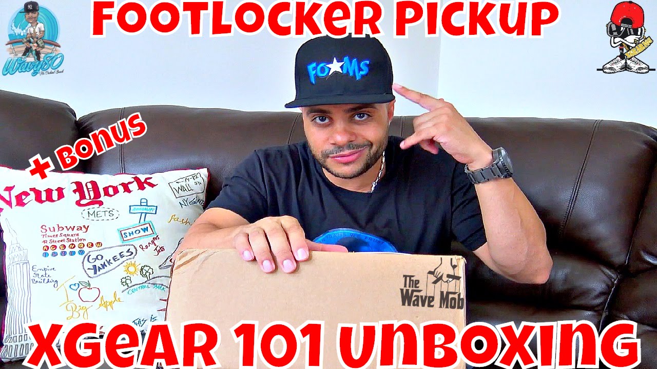 Footlocker Pickup | XGear101 Unboxing | Bonus Pickup From Upscale Clothing