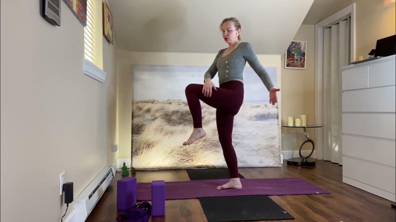 Hatha yoga zoom class April YouTube