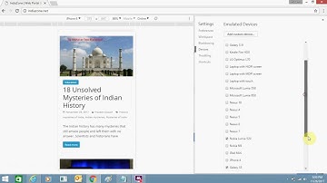 How To Use Toggle Device Toolbar In Google Chrome [Mobile View]