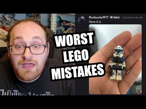 Reacting to My Subcribers WORST LEGO Mistakes!