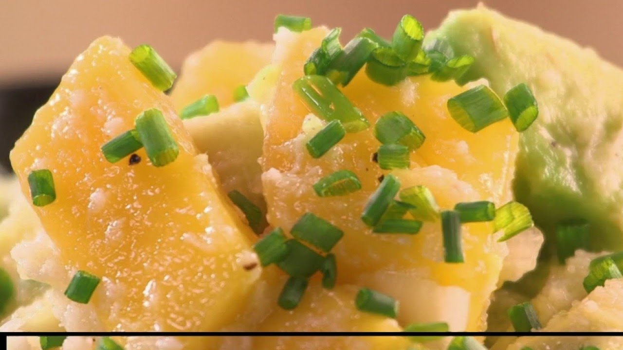 Gourmand - Salade créole à la mangue et au crabe