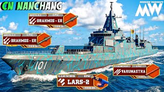 3x BRAHMOS - ER Tsunami! 🌊 You Need to See 🔥CN Nanchang's Power! Modern Warships Gameplay! screenshot 2