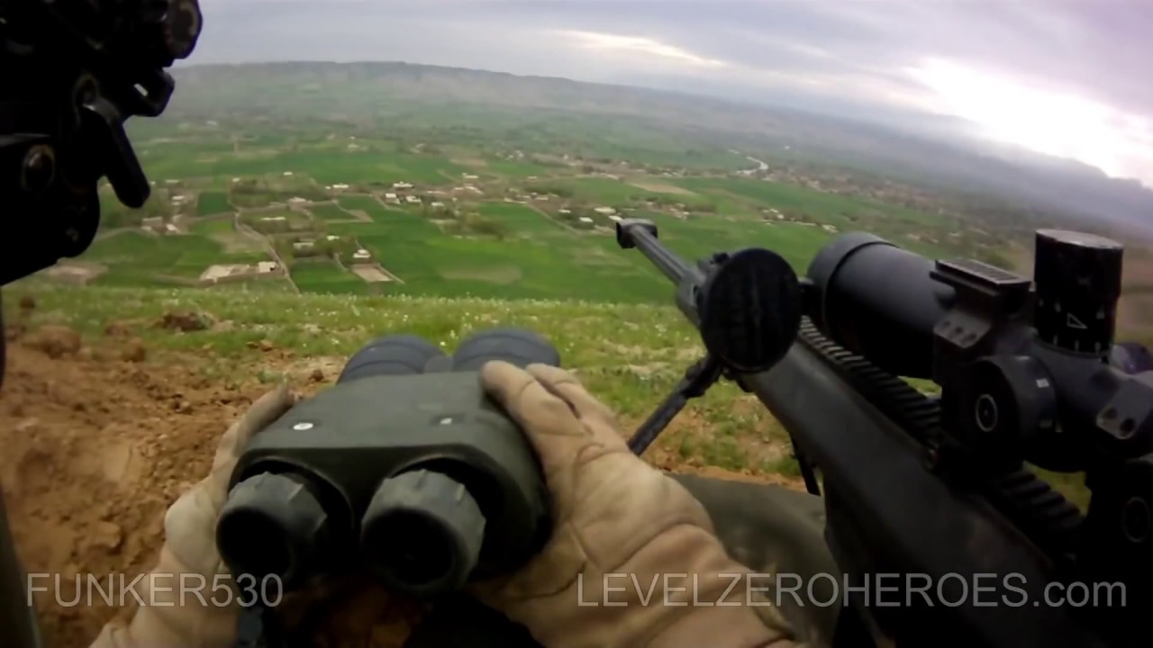 Marine Snipers Gunfight With Taliban Soldiers