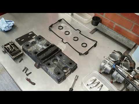 Project Rf600 Valve Clearance Adjustment - Youtube