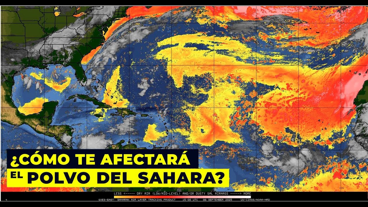 ATENCIÓN ALÉRGICOS 🤧 EL POLVO DEL SAHARA CÓMO NOS AFECTARÁ EN REPÚBLICA DOMINICANA (LENIS OPINIONES)