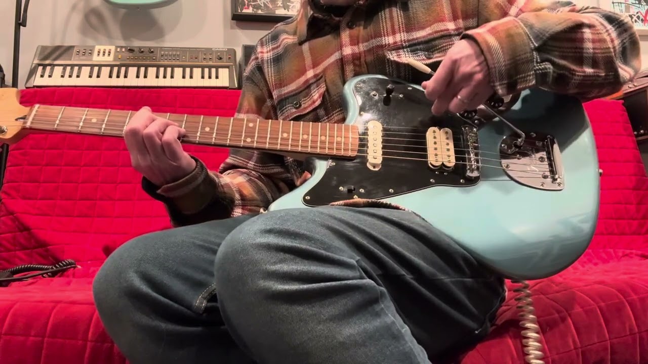 2018 Fender Player Series Jaguar HS Tidepool Finish MIM Mexico