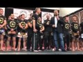 Chute boxe grants frederico lapenda an honorary black belt