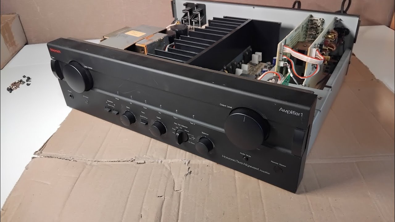 【ジャンク】 Nakamichi Amplifier 1 Nakamichi Amplifier 1 - YouTube