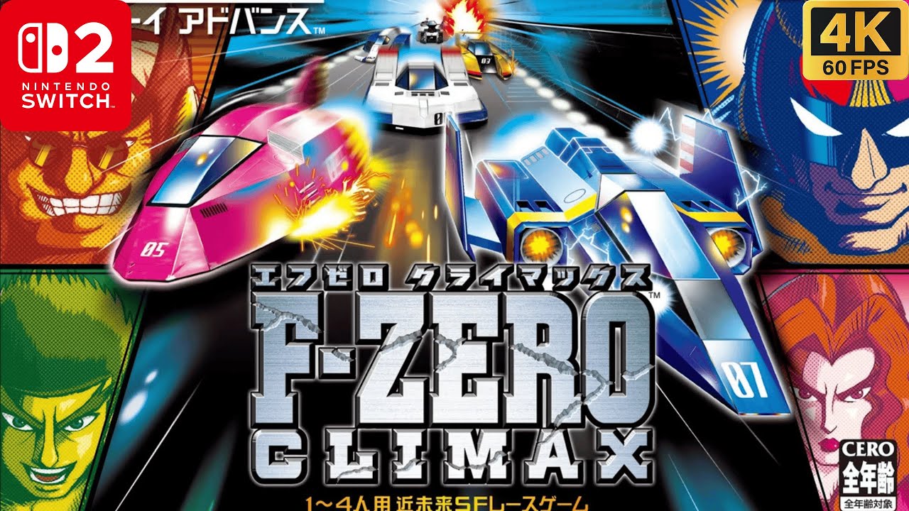 F-Zero Climax Gameplay on Nintendo Switch 2 - 4K Walkthrough (No