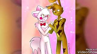 Mangle x Springtrap Tribute (Americano - Lady Gaga) (FNaF)