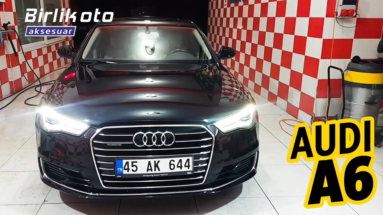 Audi A6 Pasta Cila, Boya Koruma, Detaylı Temizlik, Motor Koruma