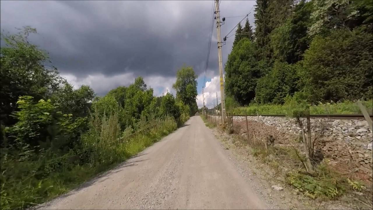 En nedtur på sykkel....fra Solobservatoriet til Harestua via Bjørgeseter