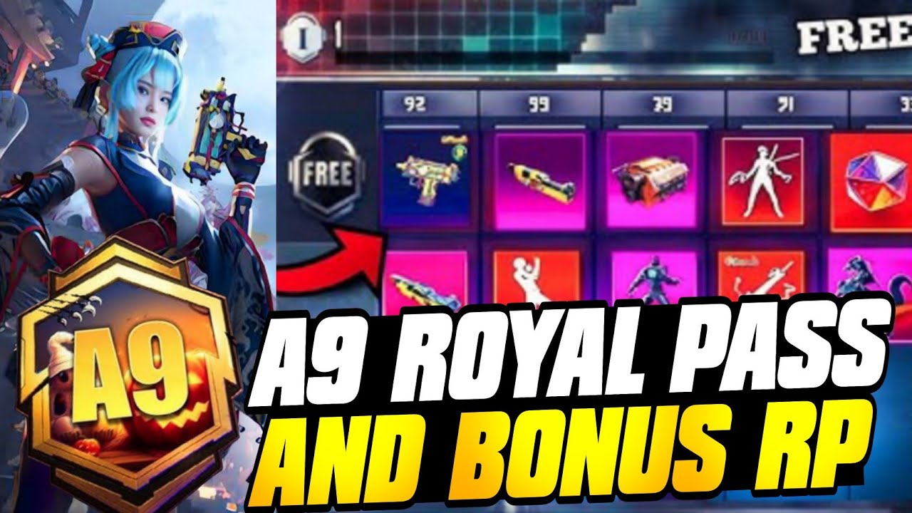 🔴 Rp A9 1 to 100 Rp Rewards | Bonus Rp A9 Leaks | 100 Rp Outfit | Lvl ...