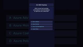 AZ-900: Azure Advisor