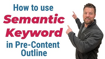 How to use semantic keyword in Pre-Content Outline | semantic search terms | SEO semantic Text-Tools