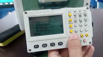 How To Start  Survey With  Total Station/FOIF RTS102/Function of Total Station/ #civilengineering