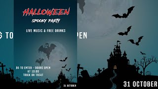 Design A Halloween Flyer - Photoshop Tutorial