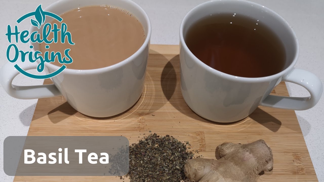 Basil Tea two ways use up your leftover dried basil! YouTube