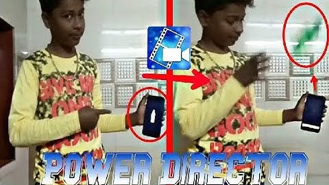 TUTORIAL SPRITE CAN VFX | ZACH KING MAGIC TRICK | POWER DIRECTOR EDITING |