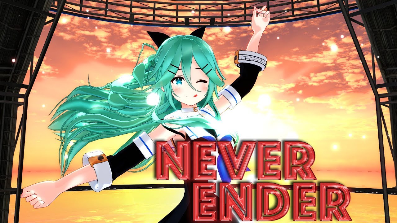 【MMD艦これ】山風はnever ender【kancolle yamakaze】