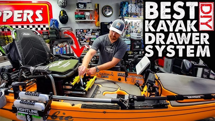 DIY Removable Kayak Tool Storage - Cheap Fishing Tool Organizer! 