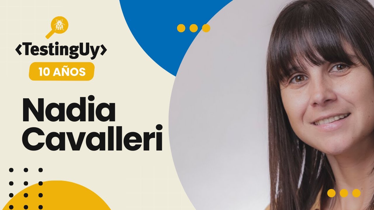 Nadia Cavalleri saluda a TESTINGUY en sus 10 AÑOS