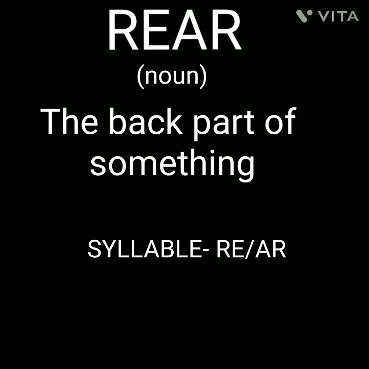 meaning-of-rear-youtube
