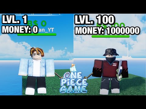 (A One Piece Game) Beginners Guide How to Level Up Best Way [FULL GUIDE] Roblox