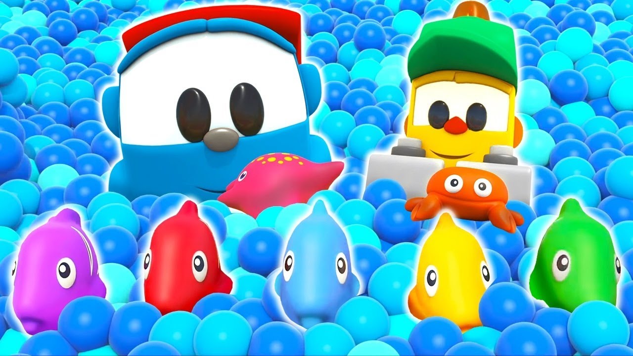 The One Big Wave in the Sea song for kids with Leo the Truck.