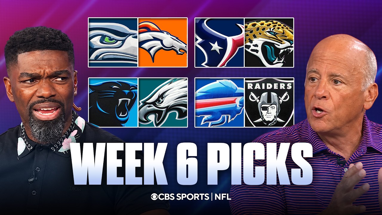 NFL Predictions and Picks for EVERY Week 6 Game [Seahawks at Broncos] | Best Bets ✅