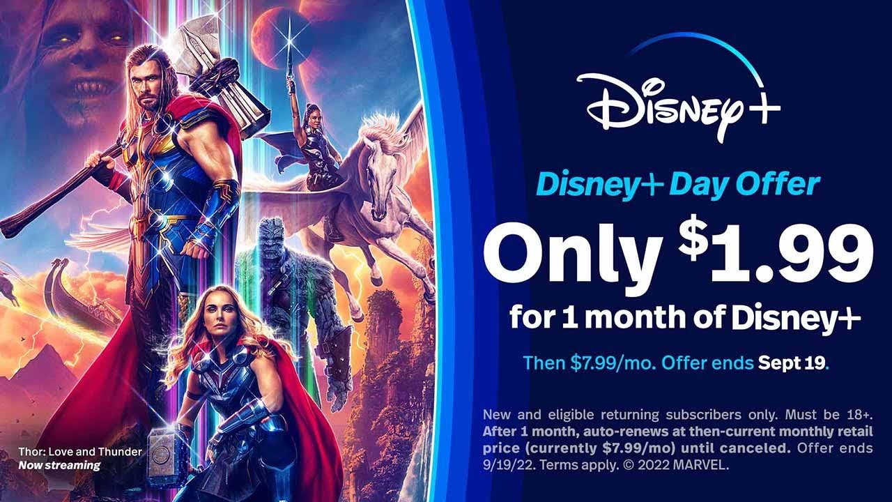 Disney+ Day deal ends soon - Last chance to save. Join the fun and start streaming.