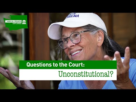 What happens if a law is declared unconstitutional?