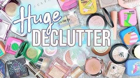 Huge Highlighter Declutter 2020 | THIS IS SO HARD!