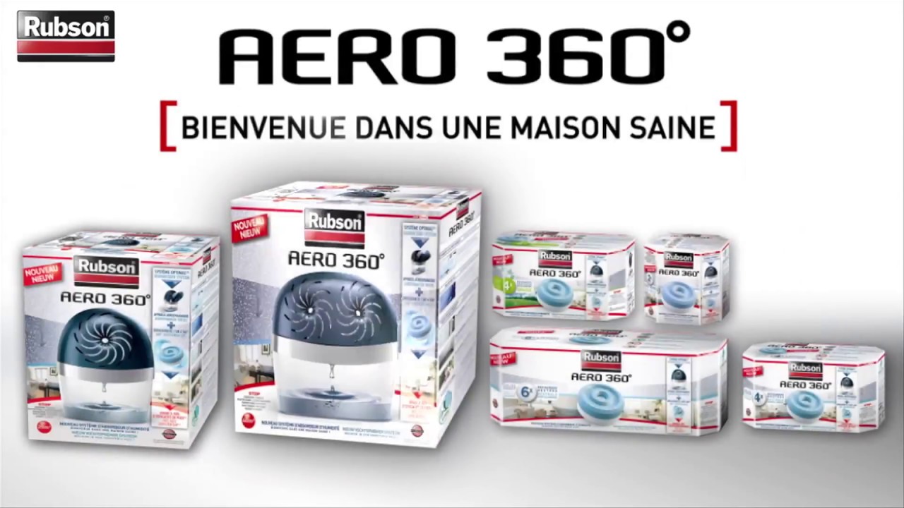 Soldes Rubson Absorbeur d'humidité Aero 360 - 20 m² 2024 au meilleur prix  sur