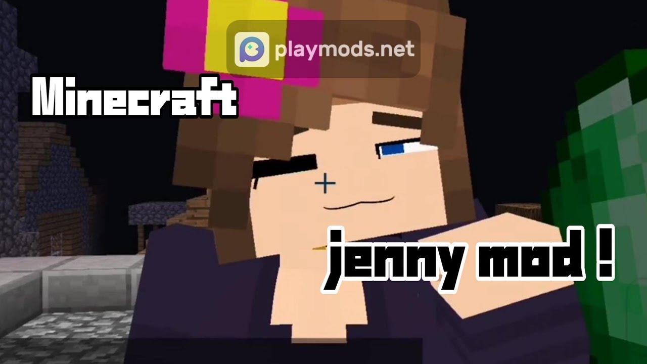Jenny can do anything if given gems 🥵, minecraft Jenny mod