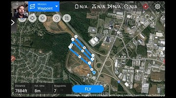 Advanced Waypoint Mission Planning for Autel Evo1