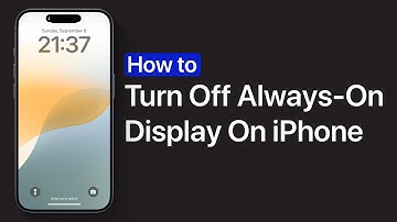How To Turn Off Always On Display On iPhone 15 And iPhone 14