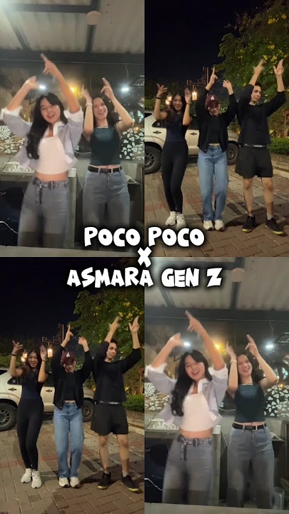 Trend Dance Poco Poco x Asmara Gen Z Tiktok Terbaru 2025 #dancetiktok #asmaragenz #pocopoco #dance