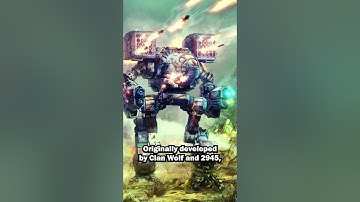 The Legendary Mad Cat - Battletech / Mechwarrior Mech Spotlight: The Timberwolf #shorts